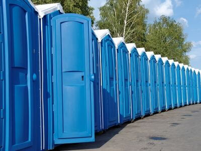 Professional portable toilet for construction services in North Charleston
